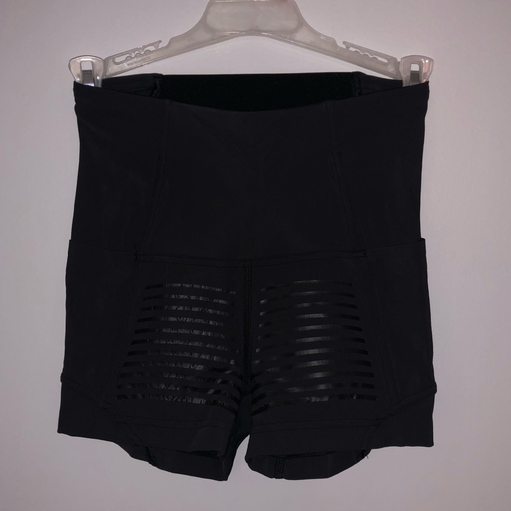 Lululemon Black high waisted biker shorts